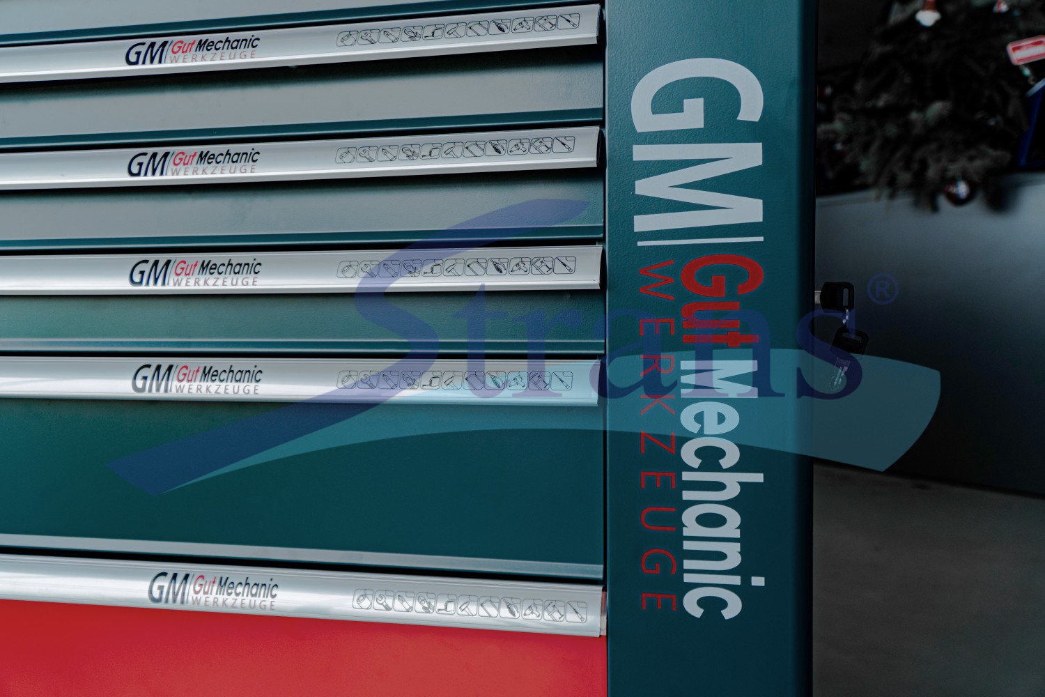 Шафа-Візок Для Інструментів Gut Mechanic 7 Шухляд 900*770*460Mm